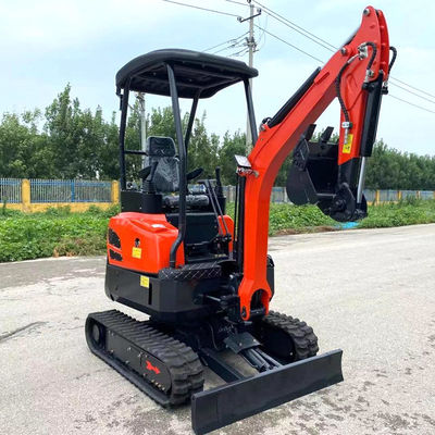 مینی بیل مکانیکی هیدرولیک Swing Boom 1.8 Tone بیل مکانیکی کوچک خانگی بدون دم