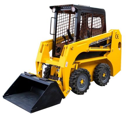 CE EPA موتور Mini Skid Steer Loader بارگذاری چرخ مفصل 1300kg HT25
