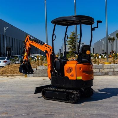 بیل مکانیکی بوم سوئینگ یک تن مینی بیل مکانیکی باغ کوچک با EPA HT10G
