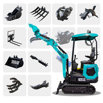 زمینکاری حفاری هیدرولیک کوچک توسط موتور KOOP 192F